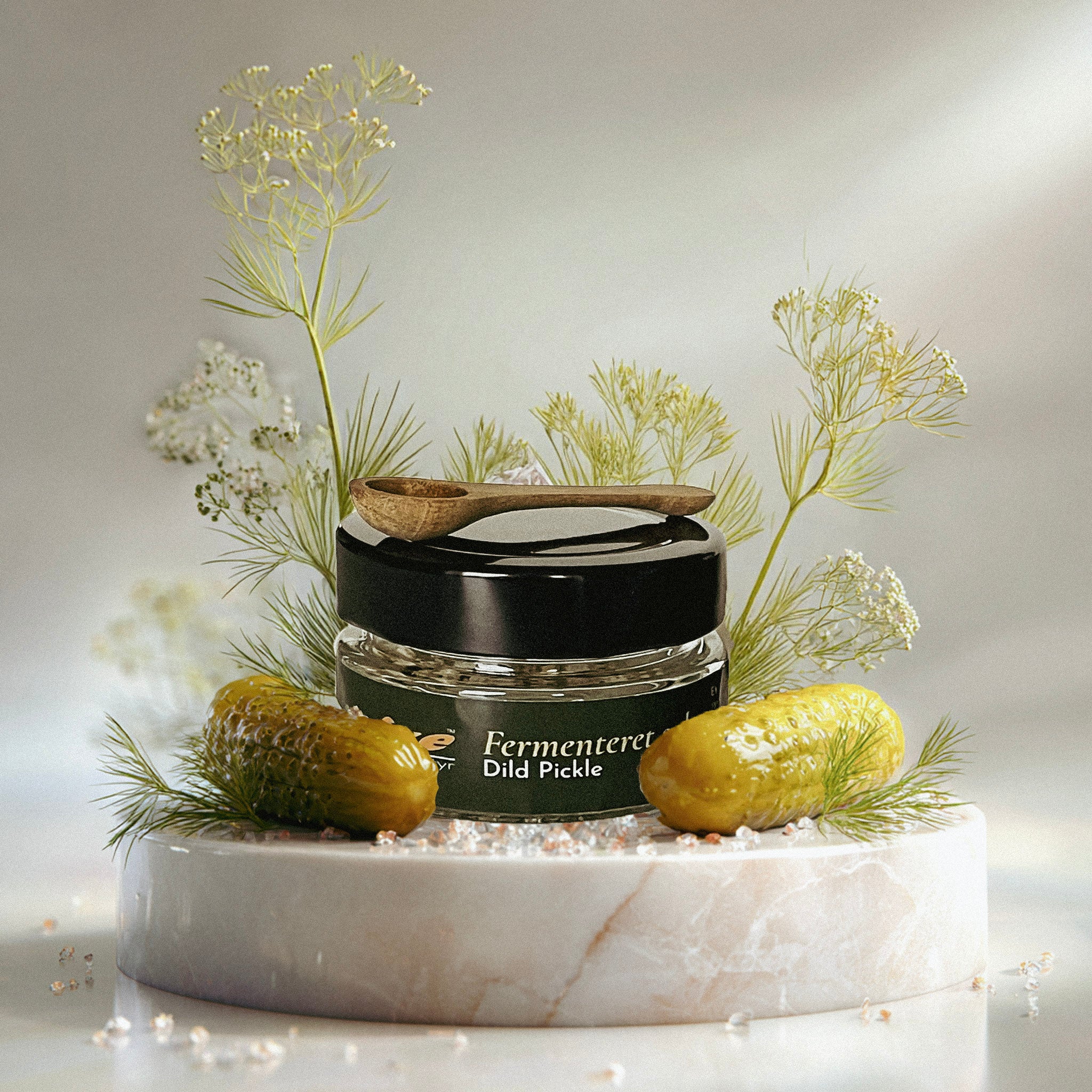 Fermenteret salt Dild Pickle